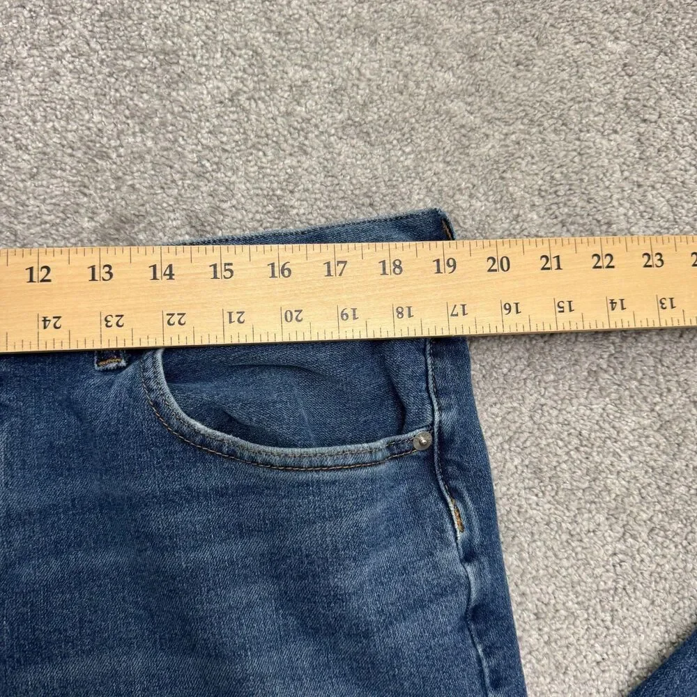 Everlane Uniform Slim Fit Denim Jeans Mens 38x30 Medium Wash Organic Cotton